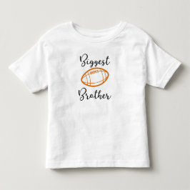 Biggest Brother ~ Brother Design Football T Shirt