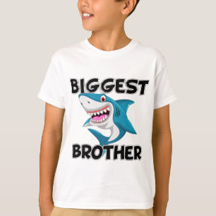 Biggest Brother Shark T Shirt
