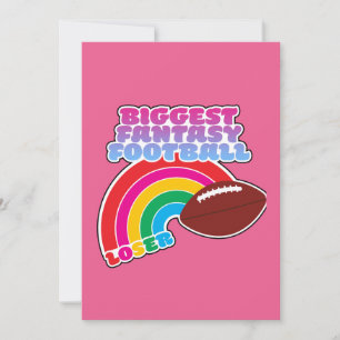 Biggest Fantasy Football Loser puntion Inbjudningar