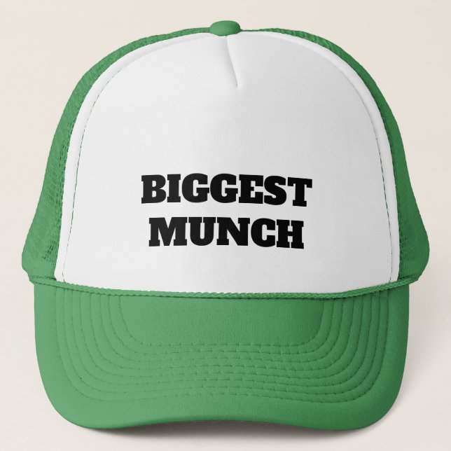 Biggest munch-Truckerkeps, Truckerkeps (Framsida)