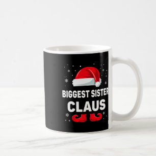Biggest Sister Claus julmatchning Familj Gro Kaffemugg