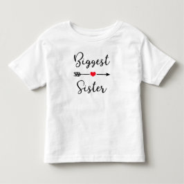 Biggest Sister ~ Systerdesign T Shirt