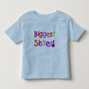 Biggest Sister T-shirts och presenter