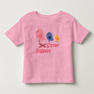Biggest Sister Tee Shirt