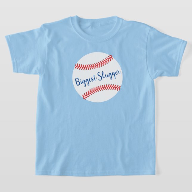 Biggest Slugger Baseball Big Brother T-shirt (Laydown)