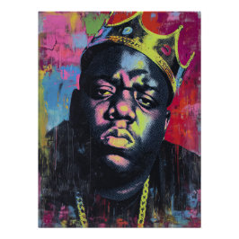  Biggie – The Brooklyn Rap Icon Perfect Poster