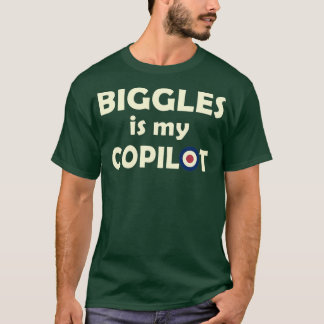 BIGGLES ÄR MIN KOPILOT T SHIRT