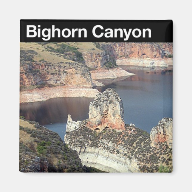 Bighorn Canyon NRA Magnet (Framsidan)