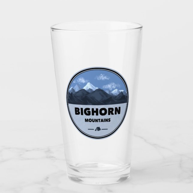 Bighorn Mountains Wyoming Montana Camping Glaskopp (Framsida)