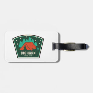 Bighorn National Forest Camping Bagagebricka