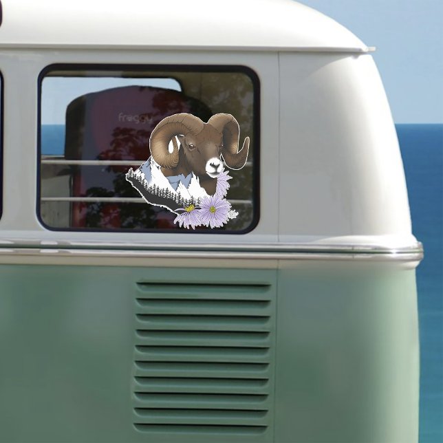 Bighorn Sheep Klistermärken (Skapare uppladdad)