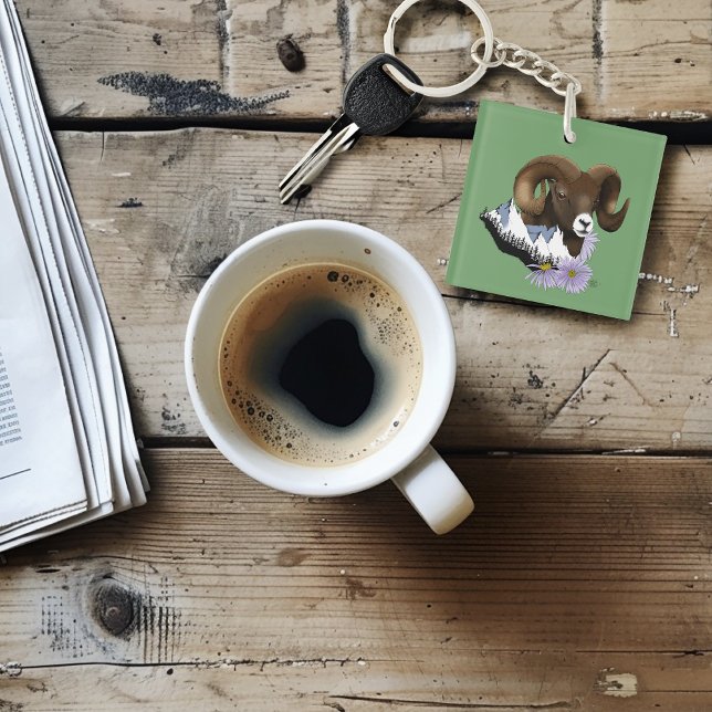 Bighorn Sheep Ram Grönt Mountain (Skapare uppladdad)