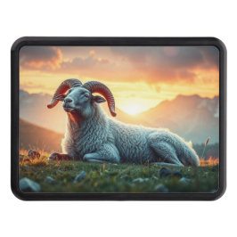 Bighorn Sheep vid Sunrise Dragkroksskydd