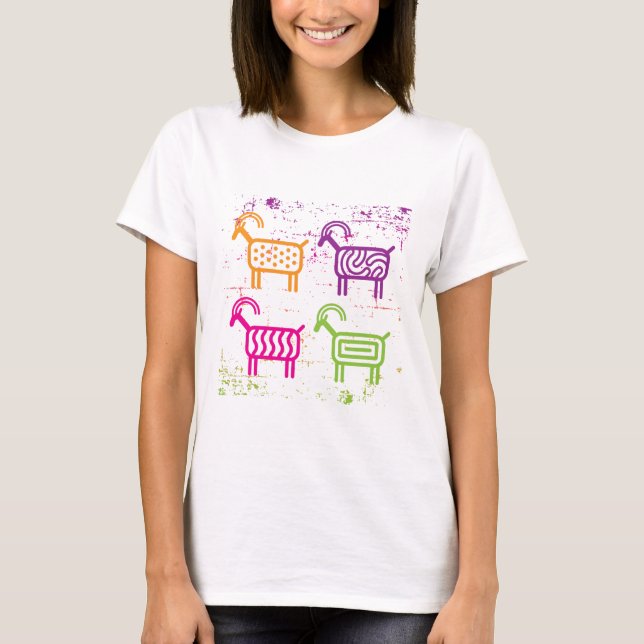 Bighorn Sheeps T Shirt (Framsida)