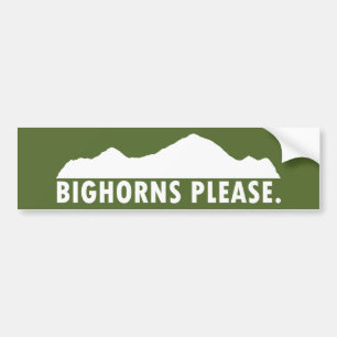 Bighorns, tack bildekal