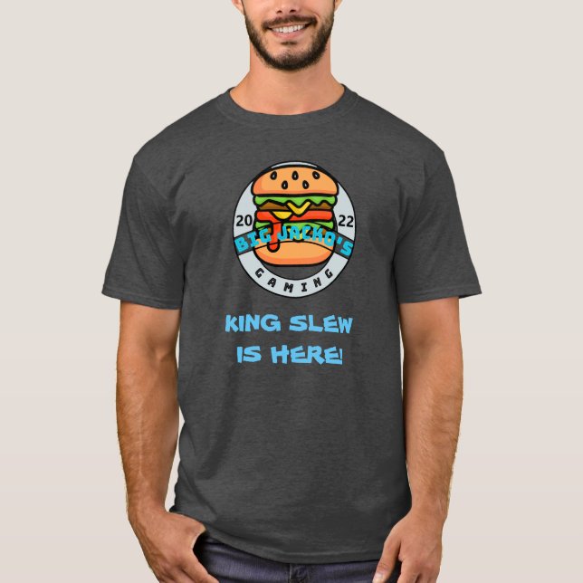BigJacko'sGaming Kung Slew är här T Shirt (Framsida)