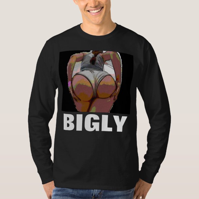 BIGLY Big rumum T-shirts (Framsida)