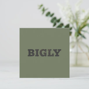 BIGLY PARTY-ANBUD INBJUDNINGAR
