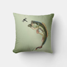 Bigmouth Bass Fishing Dragonfly
