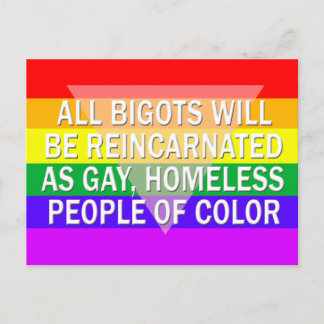 Bigots-vykortets öde vykort