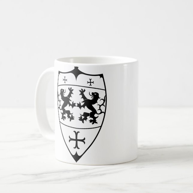Bigstock Shield Lioneart Kaffemugg (Framsida vänster)