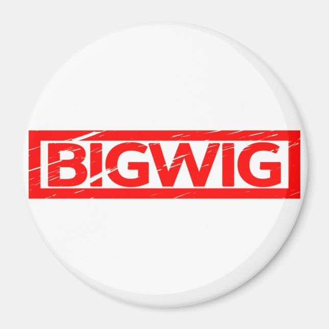 Bigwig Frimärke Magnet (Framsidan)