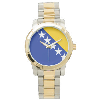 BiH Flag Coaster Armbandsur