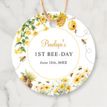 Bihonungsblomma Födelsedags Baby Shower Förmånseti
