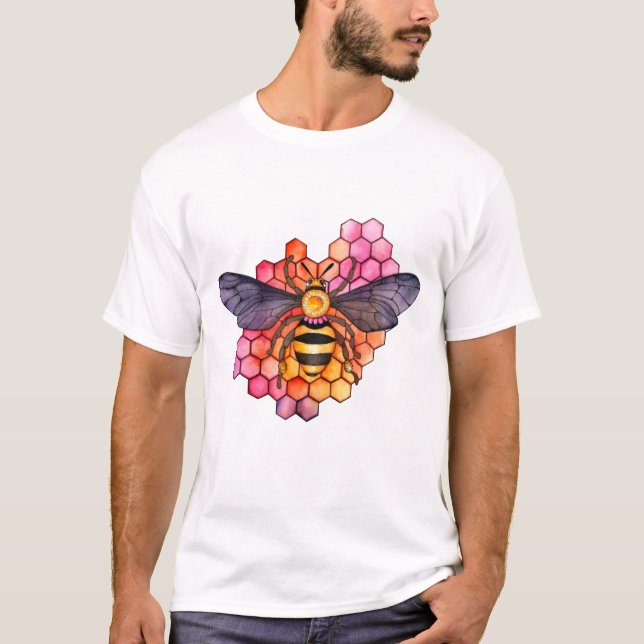 Bihusget Honungsbin T Shirt (Framsida)