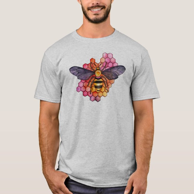 Bihusget Honungsbin T Shirt (Framsida)