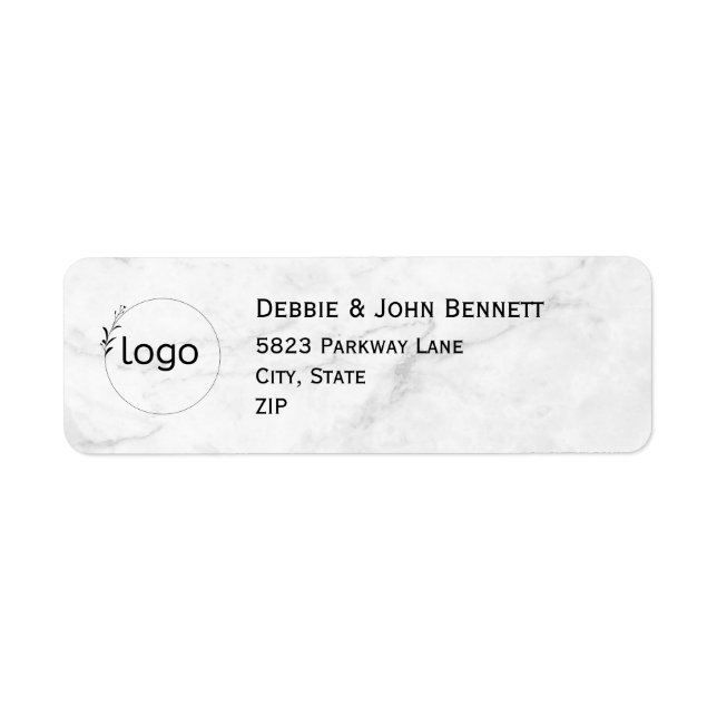 Bihushålls returadressetikett returadress etikett (Framsidan)