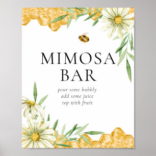 Bihustru Bröllop Mimosa Bar Dryckestation Skylt