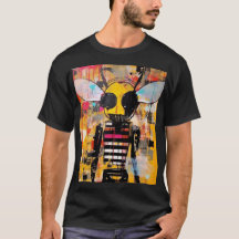 Bihybrid Art Grunge Pop Art Insekt Konst