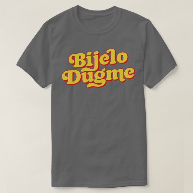 Bijelo Dugme T Shirt (Design framsida)