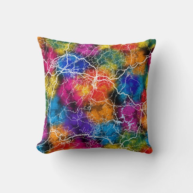 Bijie China City Karta Kudde (Framsida)