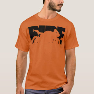 Bik Bike Motorcyclist Life Design Motorcykel Rider T Shirt