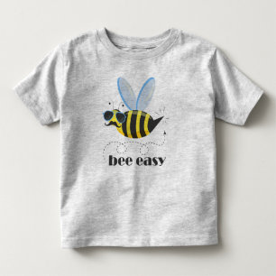 Bikarakter med mustasch solglasögon Bee Easy T Shirt