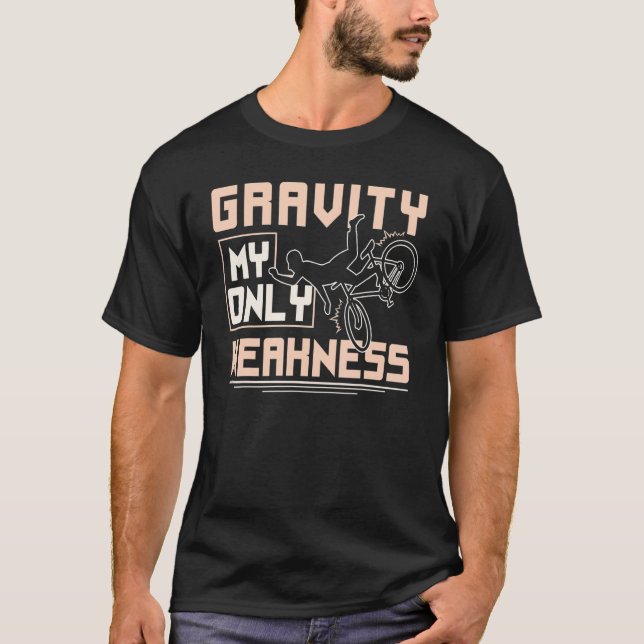 Bike Accident Broken Arm Leg Recovery T Shirt (Framsida)