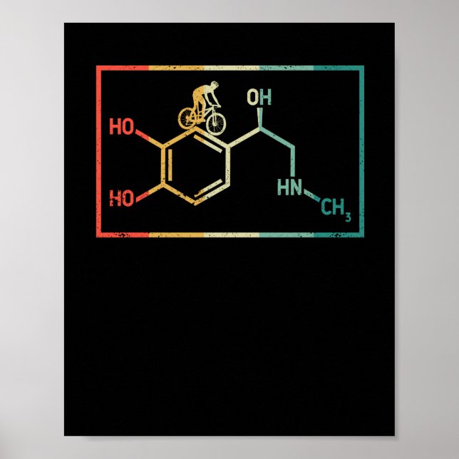 Bike Adrenaline Formula Downhill Biking Poster (Framsidan)