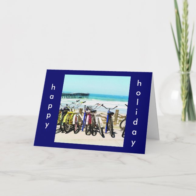 BIKE ÄLSKARE JULHÄLSNINGAR HELGKORT (Framsida)