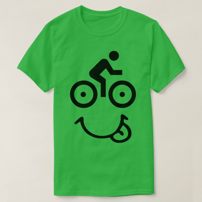 Bike ansikte t shirt (Design framsida)