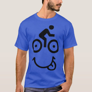 Bike ansikte t shirt