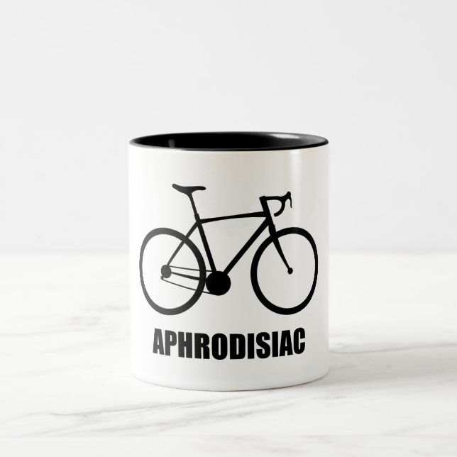 Bike Aphrodisiac Två-Tonad Mugg (Center)