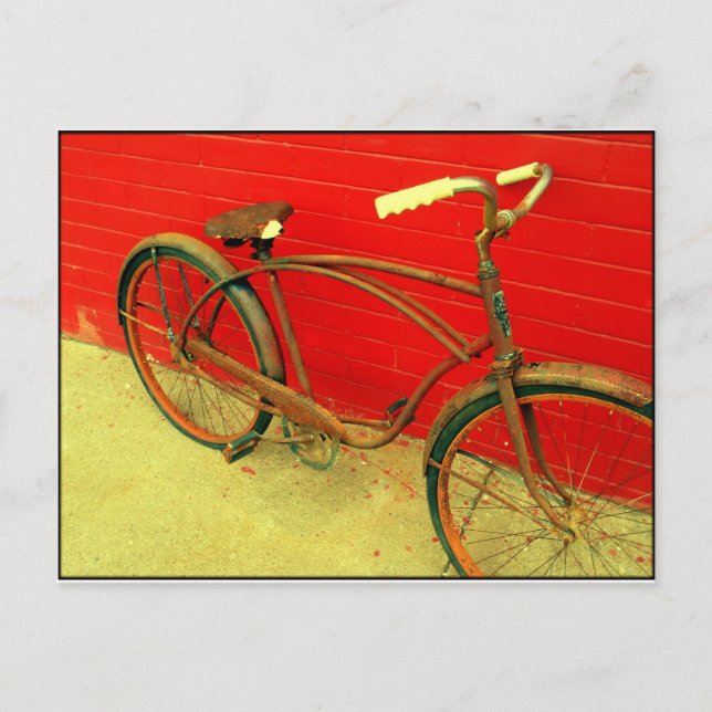 Bike är en mycket älskad biet av konst! vykort (Framsida)