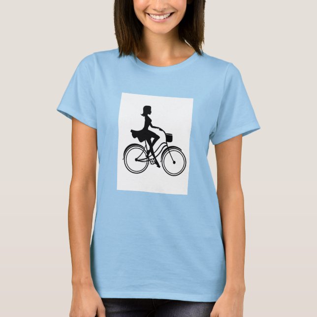 Bike Around Tee Shirt (Framsida)