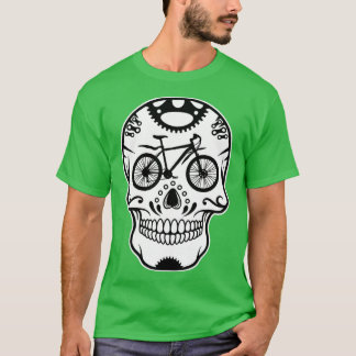 Bike Bicycle Skull T Shirt