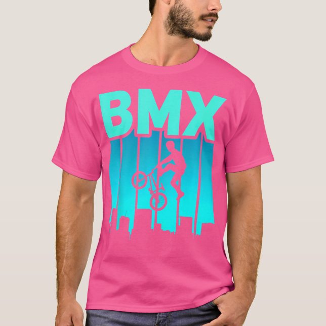 Bike Bicycle Urban FreeBmx T Shirt (Framsida)