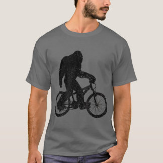 Bike Bigfoot MTB Biking Cycling Funny T Shirt