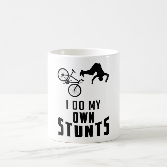 Bike Bike Bicycle Downhill Gift Idea Kaffemugg (Center)