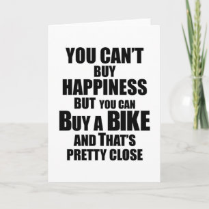 Bike Biking Bicycle Cycling Biker Gift Kort